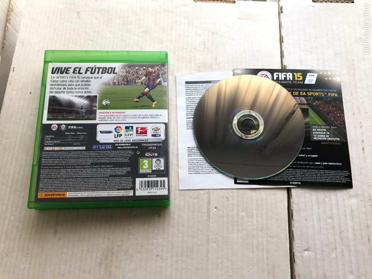 Xbox One de segunda mano: FIFA 15 - XBOX ONE XONE KREATEN - Foto 2