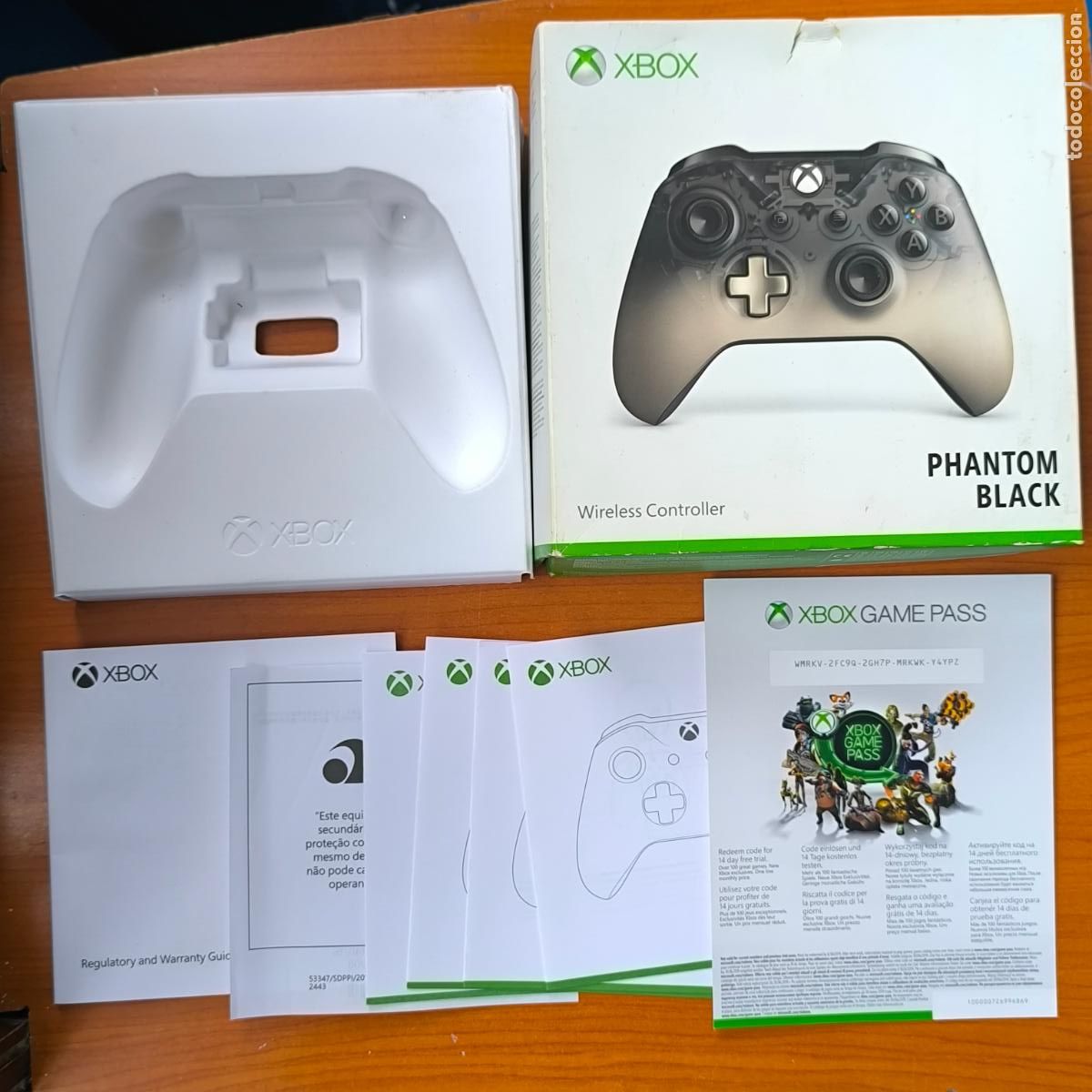 Xbox One de segunda mano: Solo Caja Mando xbox Microsoft Phantom black - Foto 4