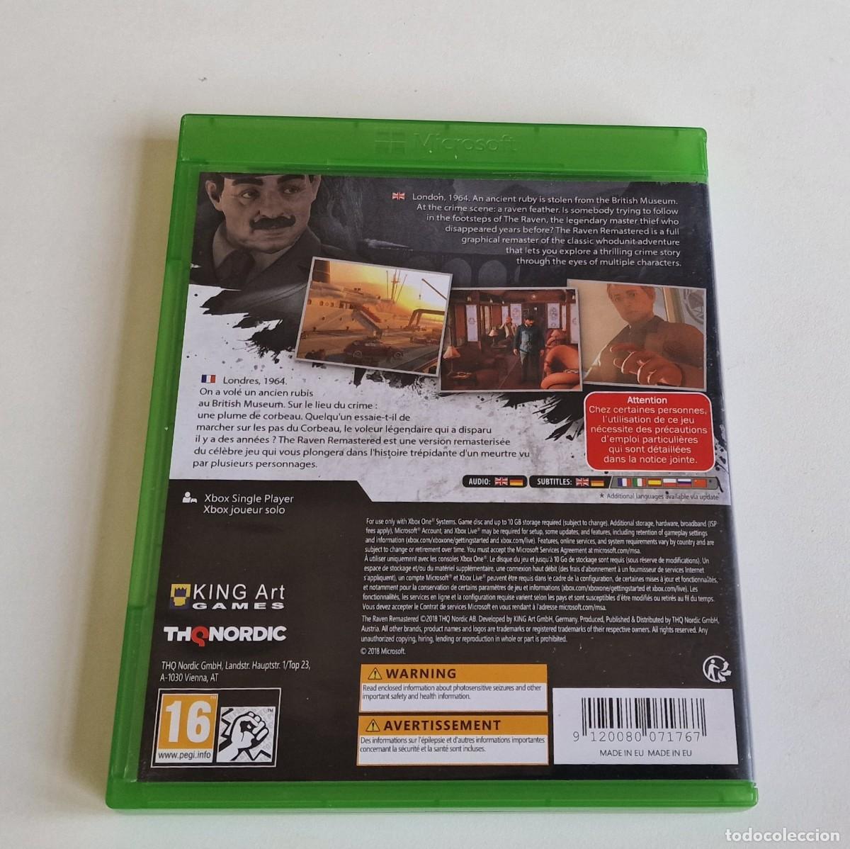 Xbox One de segunda mano: The raven remastered Xbox One - Foto 2