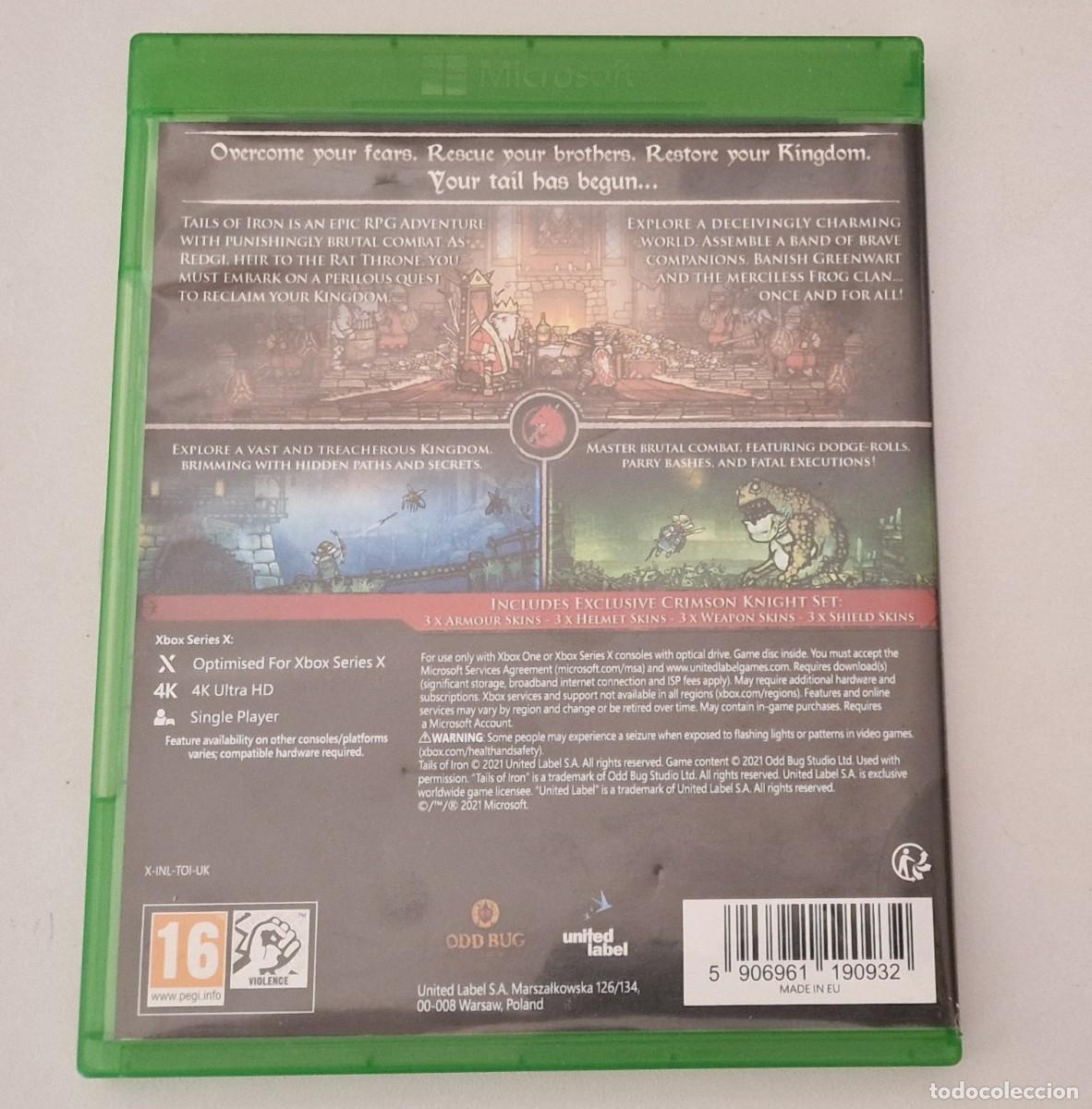 Xbox One de segunda mano: Tails of Iron Xbox One - Foto 2