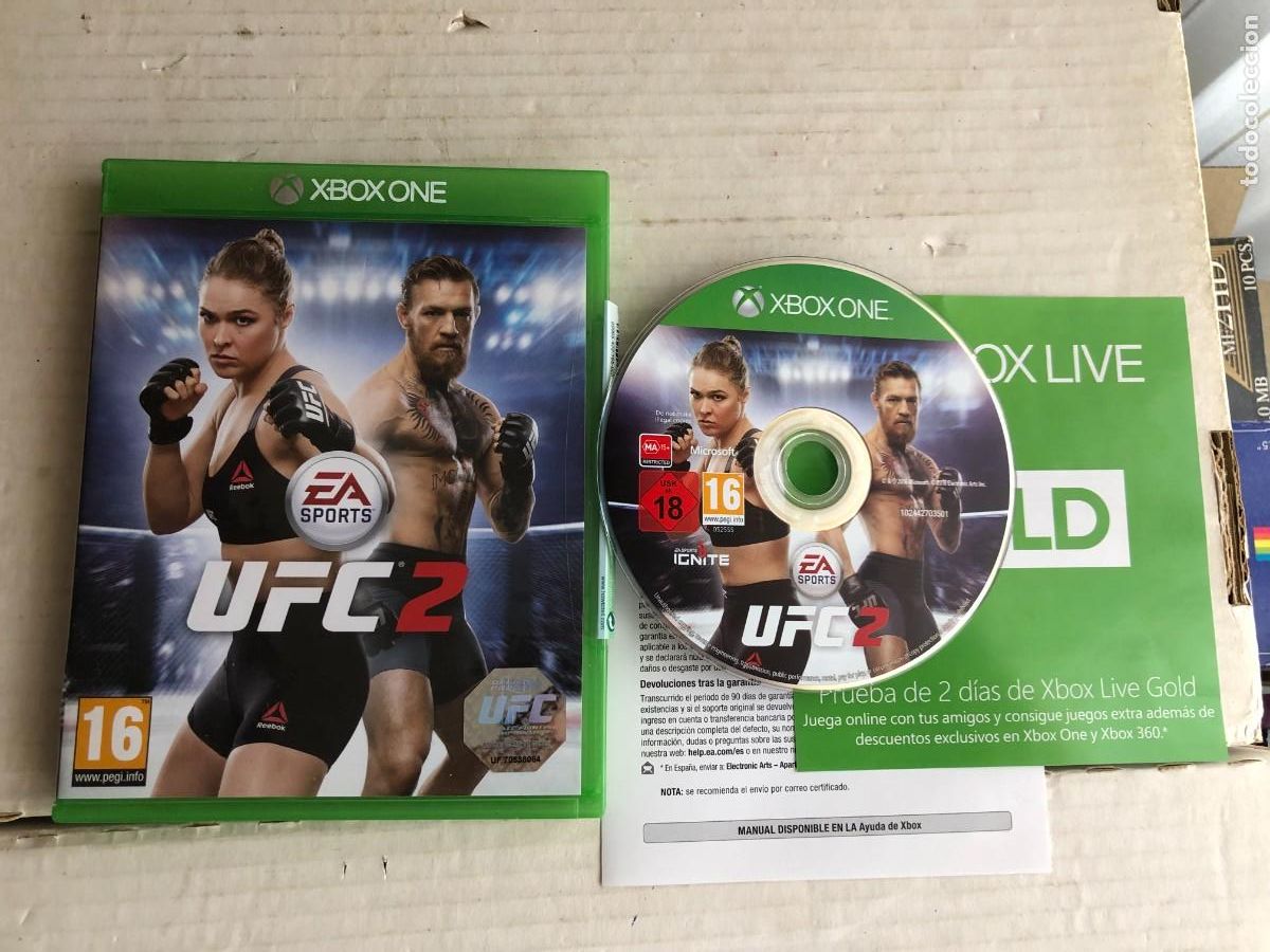 Xbox One de segunda mano: UFC 2 - XBOX ONE XONE KREATEN - Foto 1
