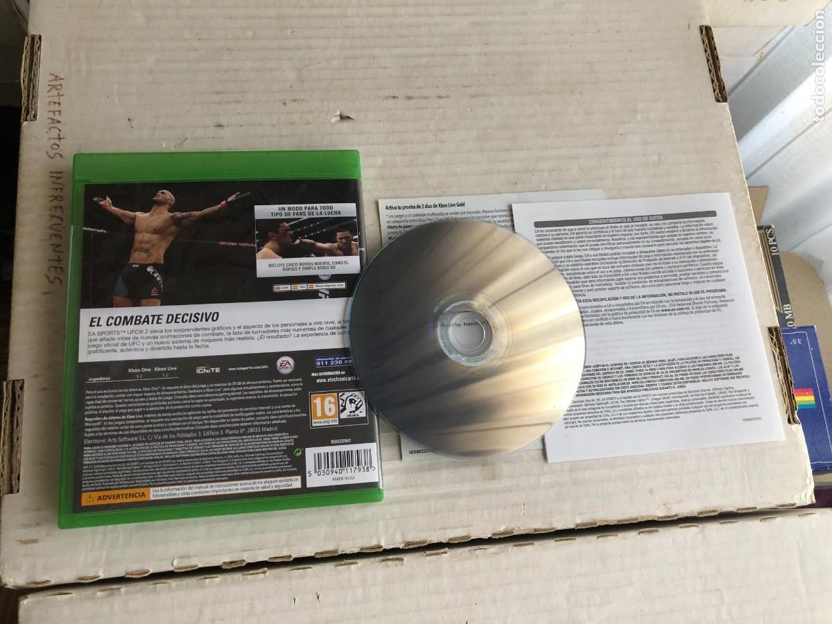 Xbox One de segunda mano: UFC 2 - XBOX ONE XONE KREATEN - Foto 2