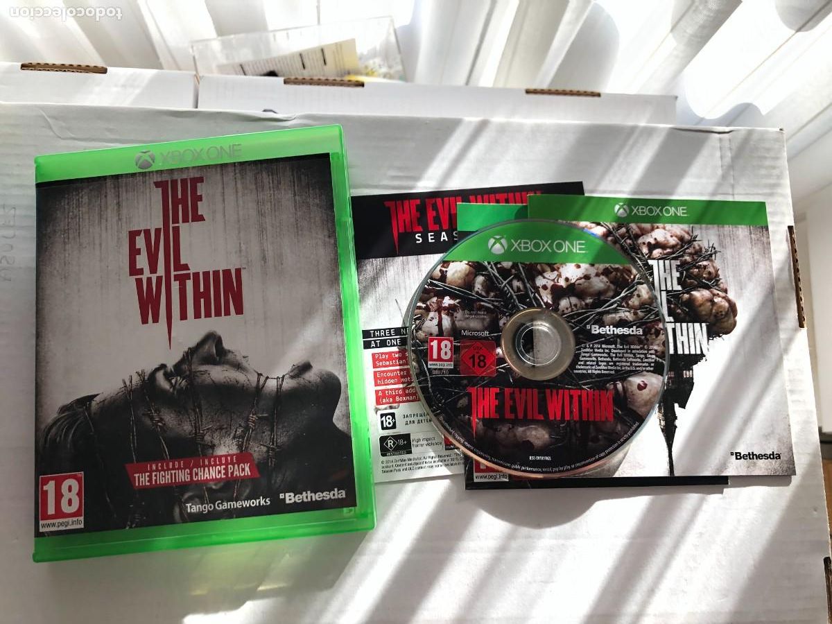 Xbox One de segunda mano: THE EVIL WITHIN - XBOX ONEX-BOX KXONE REATEN - Foto 1