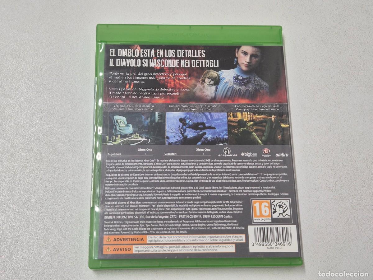 Xbox One de segunda mano: SHERLOCK HOMES THE DEVILS DAUGHTER - Foto 2