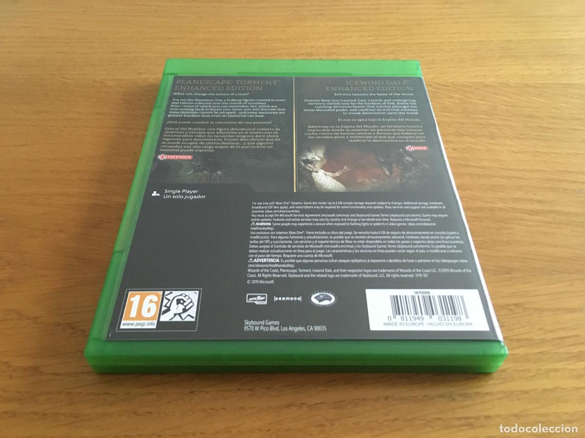 Xbox One de segunda mano: Plane scape Torment y Ice wind dale para Xbox one X - Foto 2