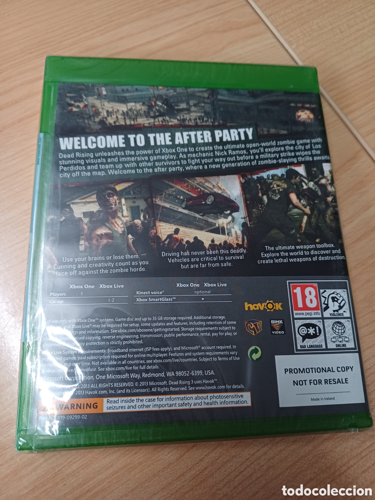Xbox One de segunda mano: DEADRISING 3 MICROSFOT XBOX ONE PRECINTADO - Foto 2