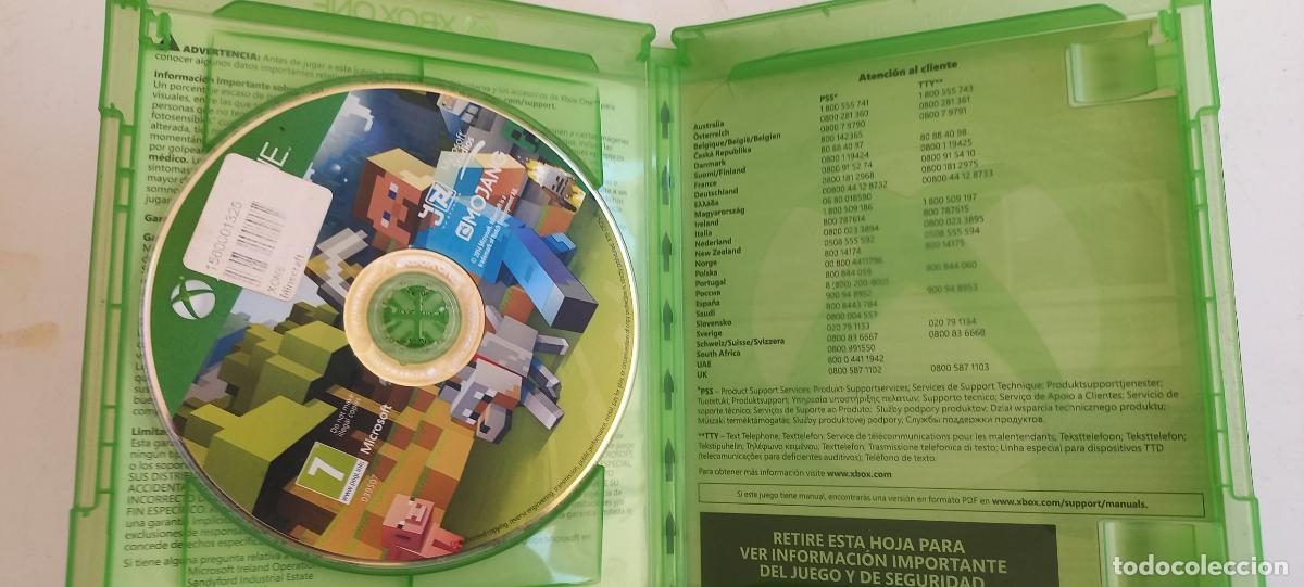 Xbox One de segunda mano: MINECRAFT X-BOX ONE EDITION - XBOXONE. EN CASTELLANO. - Foto 2