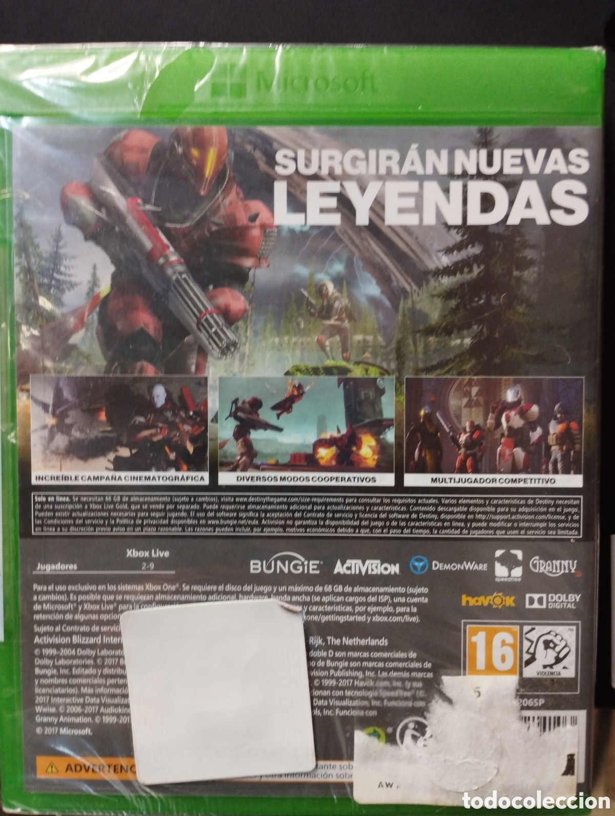 Xbox One de segunda mano: Destiny 2 Xbox one precintado - Foto 2