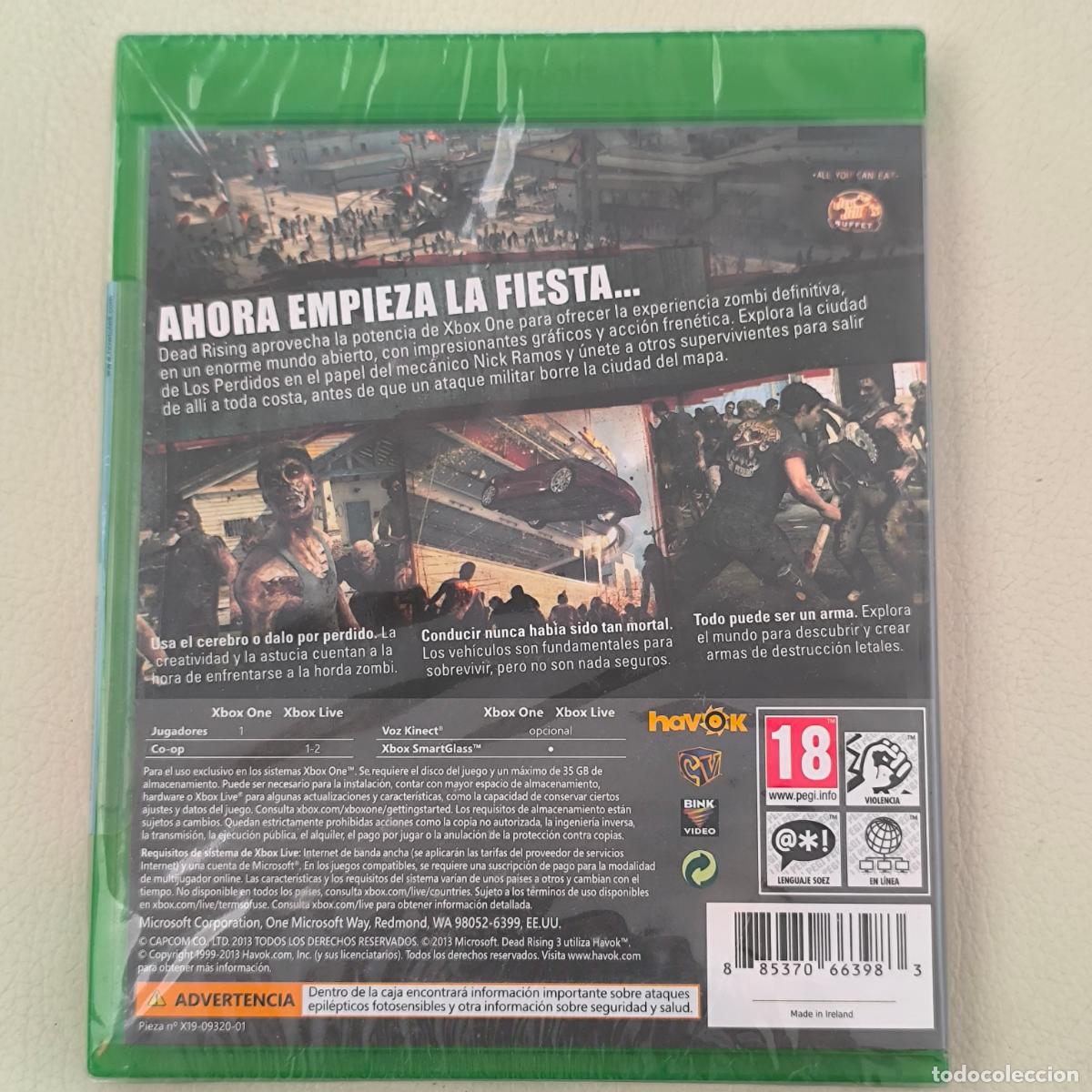 Xbox One de segunda mano: DeadRising 3 Xbox One PRECINTADO!!! Nuevo - Foto 3