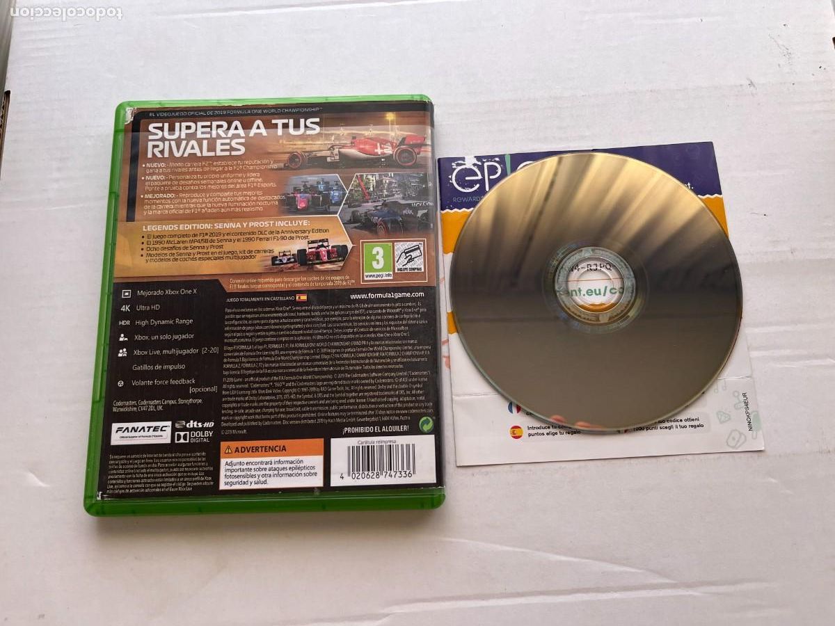 Xbox One de segunda mano: formula one 2019 xbox one xone kreaten - Foto 2