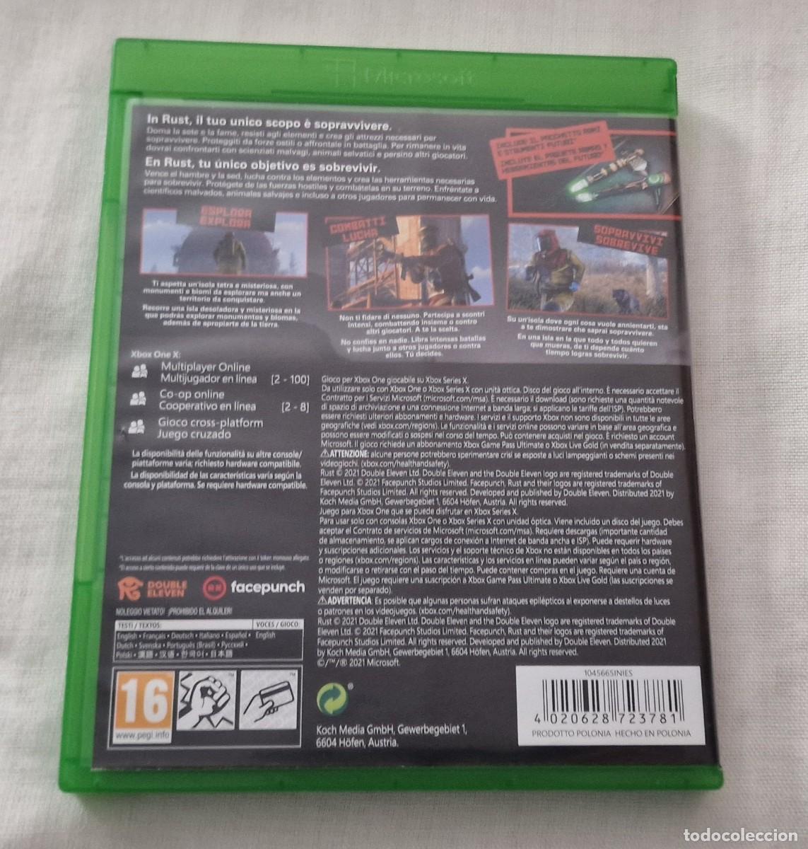 Xbox One de segunda mano: Rust (Console Edition) Xbox One / Xbox Series X - Foto 2