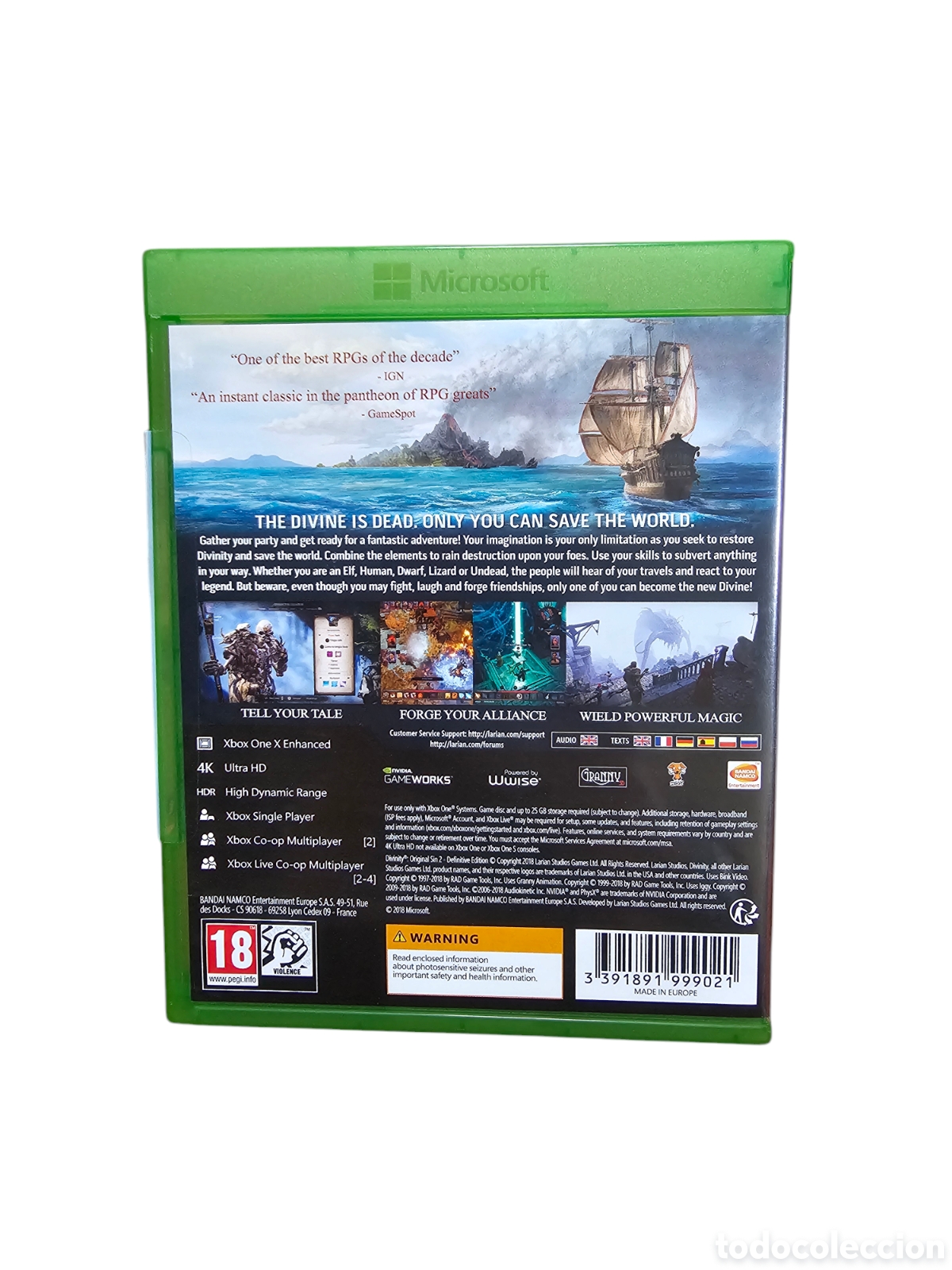 Xbox One de segunda mano: Xbox One Divinity Original Sin II Definitive Edition - Foto 3