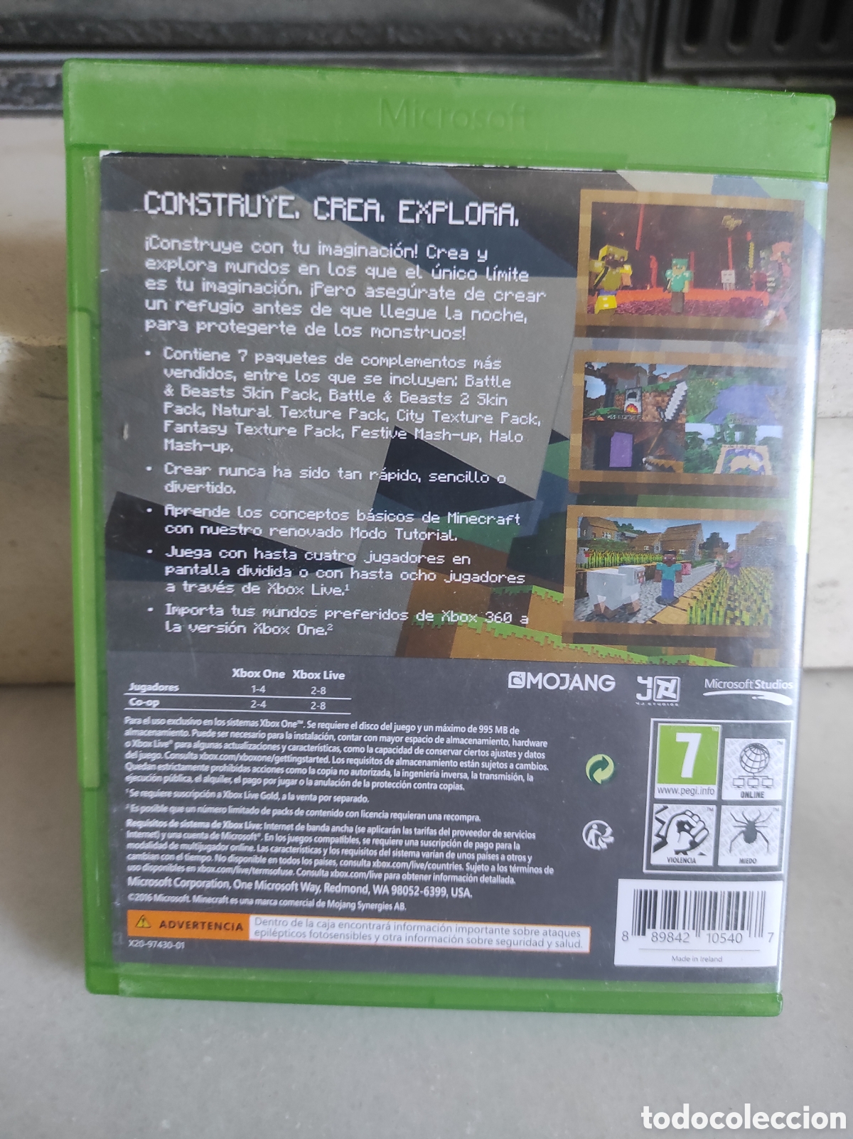 Xbox One de segunda mano: Juego Minecraft one Edition para Microsoft ONE - Foto 2