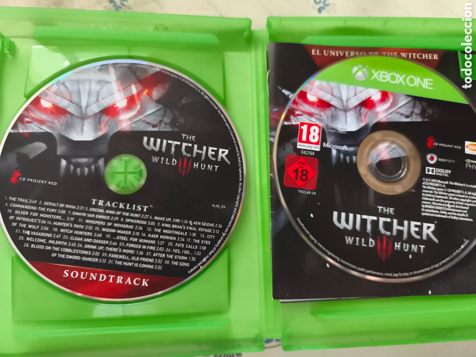 Xbox One de segunda mano: The Witcher 3: Wild Hunt + Soundtrack - Foto 3