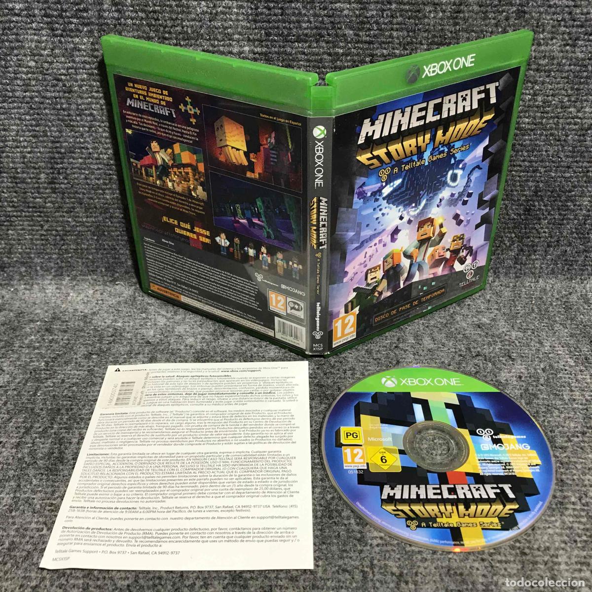 Xbox One de segunda mano: MINECRAFT STORY MODE MICROSOFT XBOX ONE - Foto 1