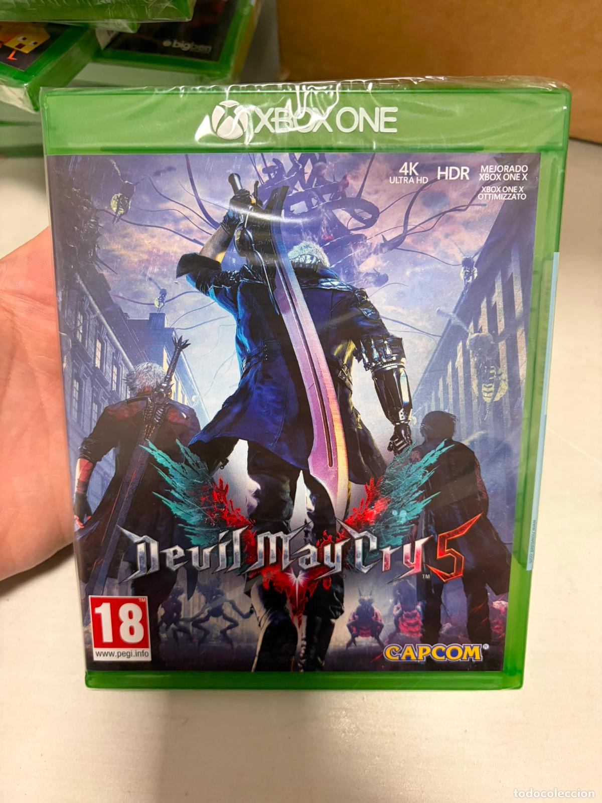 Xbox One de segunda mano: Devil may cry 5 - Xbox One - Nuevo precintado pal esp - Foto 1