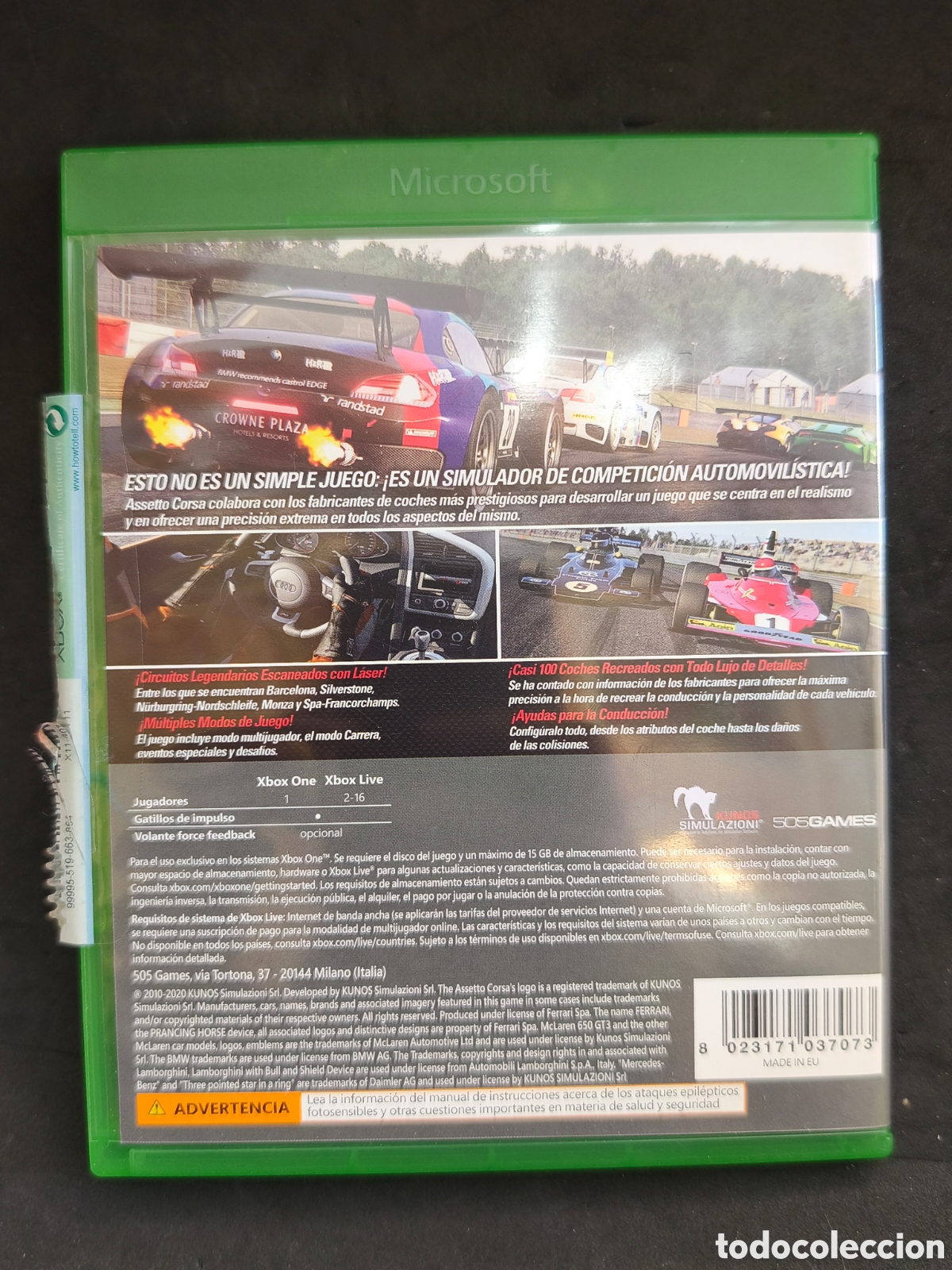 Xbox One de segunda mano: Xbox one Assetto Corsa - Foto 2