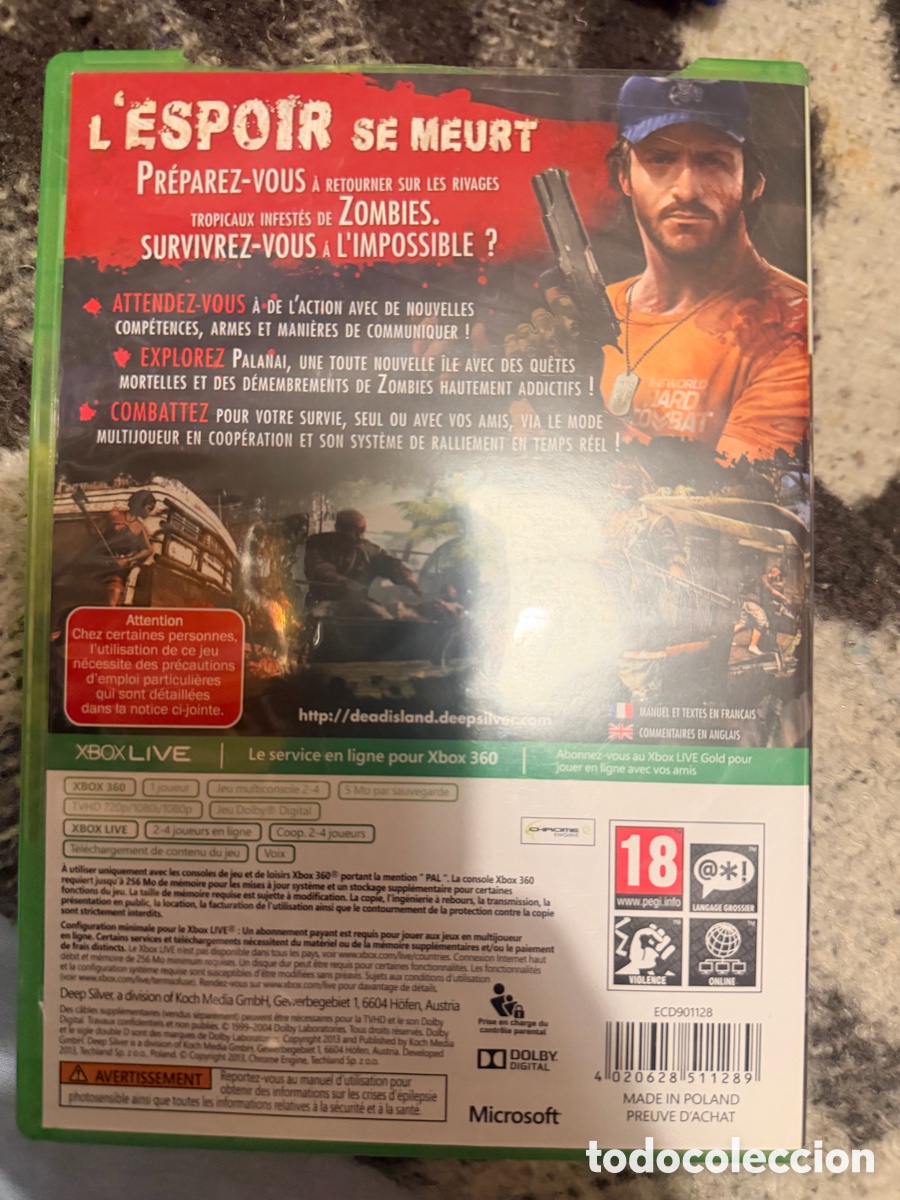 Xbox One de segunda mano: Dead island riptide. Muy nuevo - Foto 2