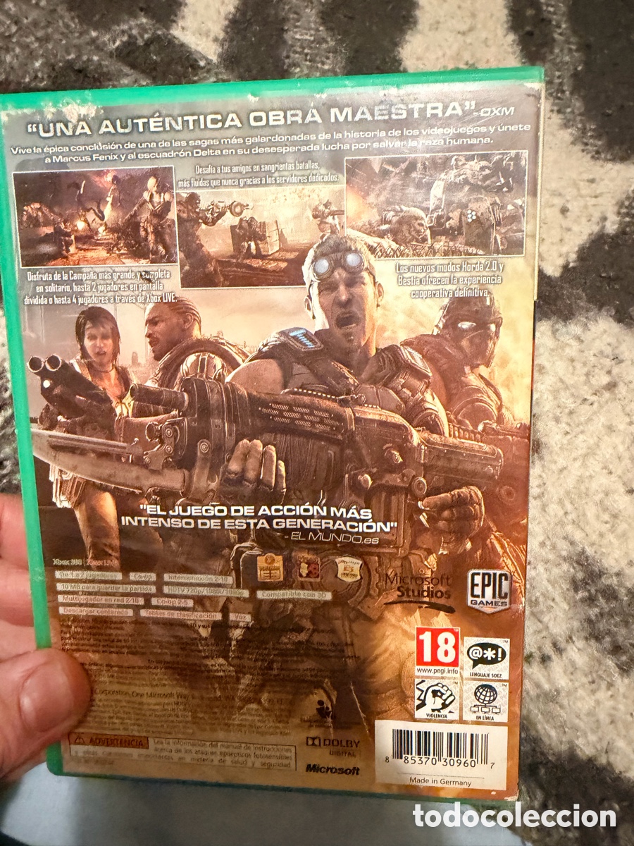Xbox One de segunda mano: Gears of war 3 xboxone - Foto 2