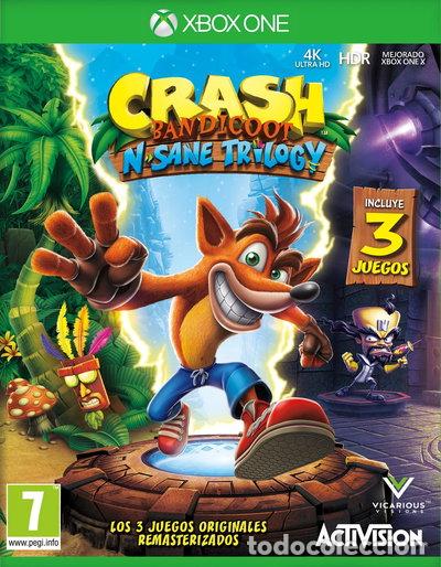 Xbox One de segunda mano: Crash Bandicoot N. Sane Trilogy- 5030917236624