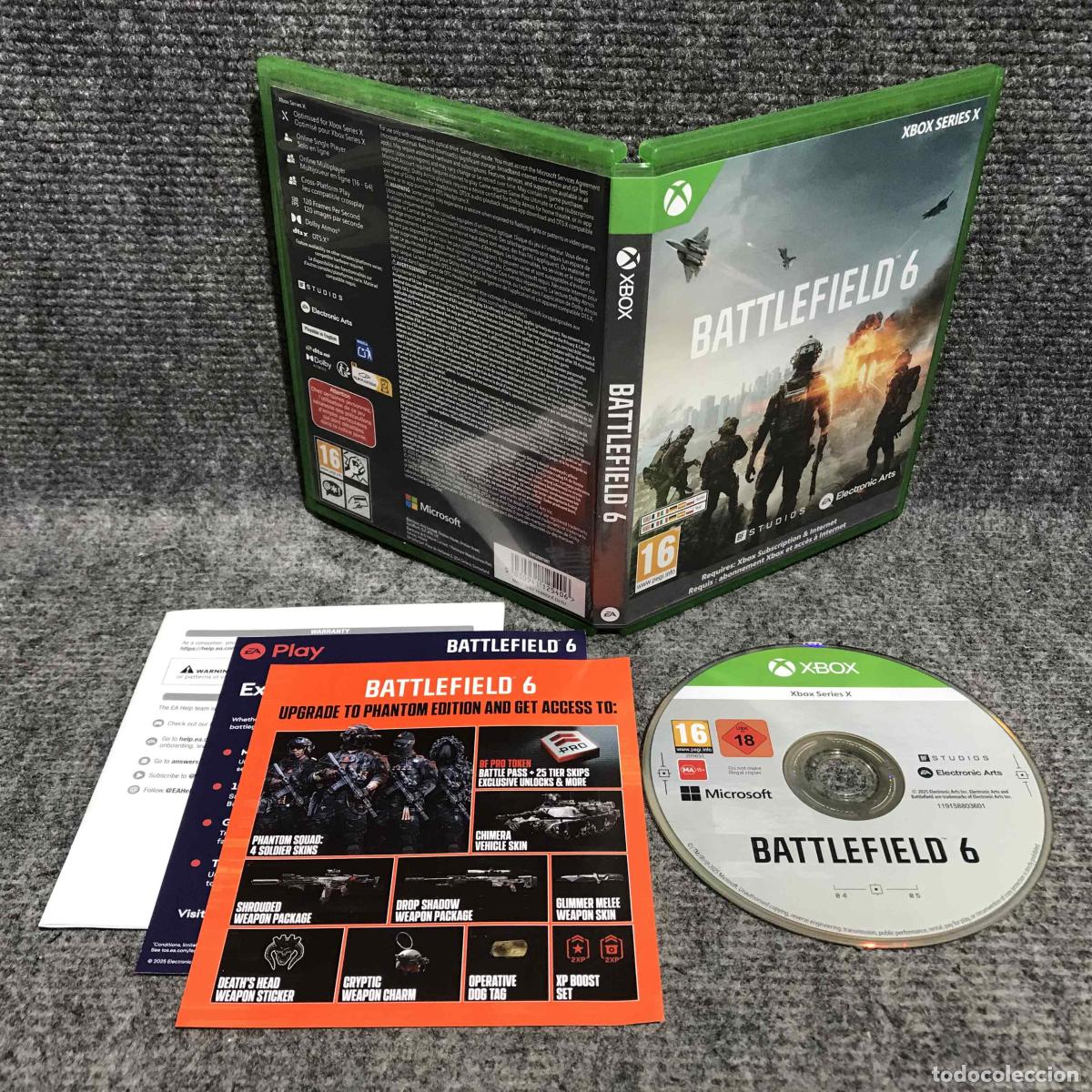 Xbox One de segunda mano: BATTLEFIELD 6 MICROSOFT XBOX SERIES X - Foto 1