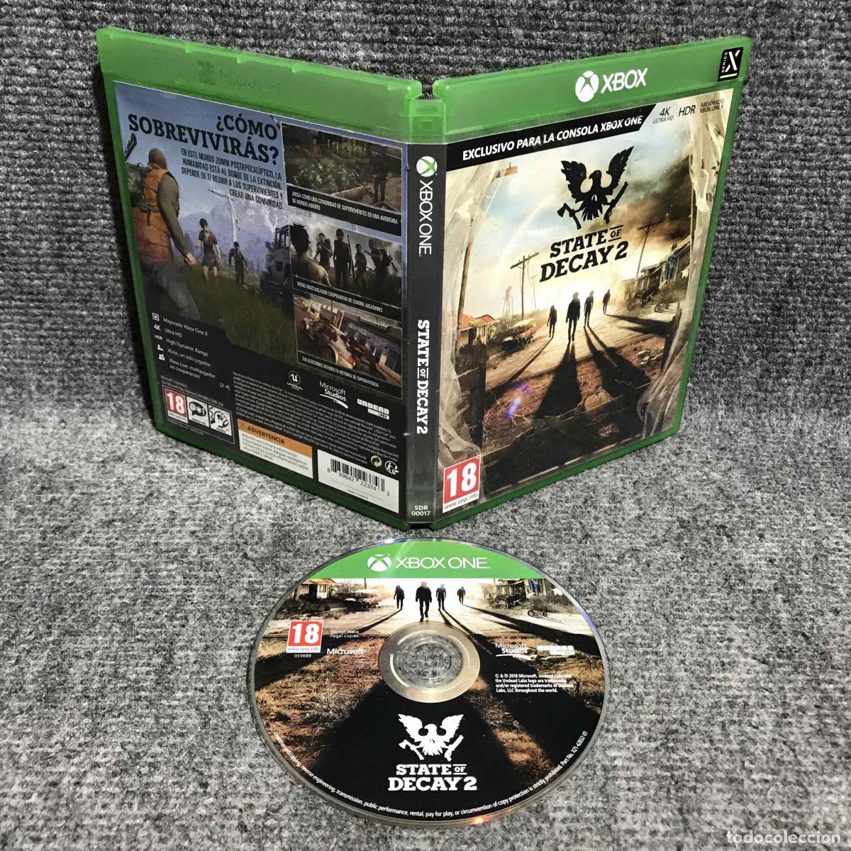 Xbox One de segunda mano: STATE OF DECAY 2 MICROSOFT XBOX ONE