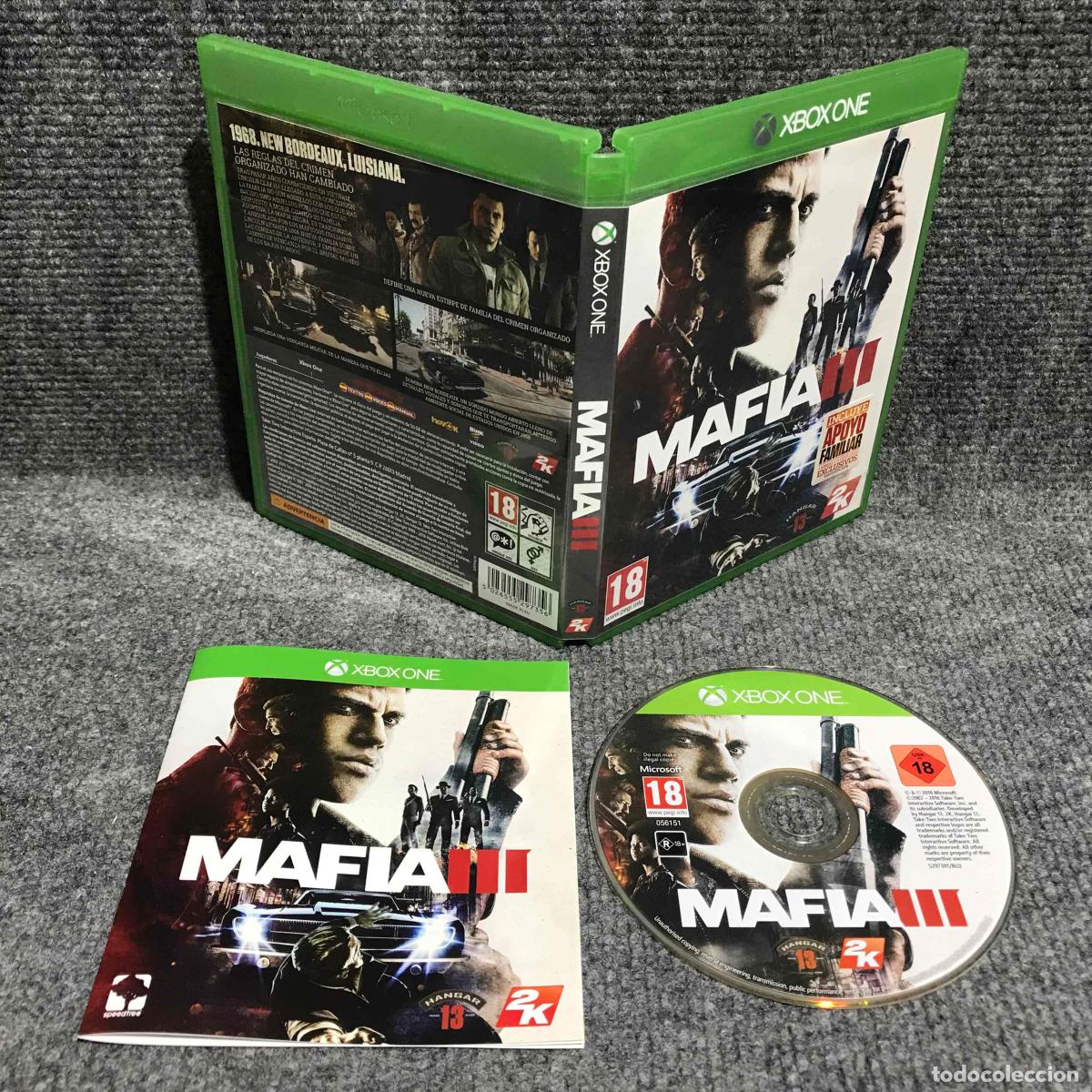 Xbox One de segunda mano: MAFIA III MICROSOFT XBOX ONE - Foto 1