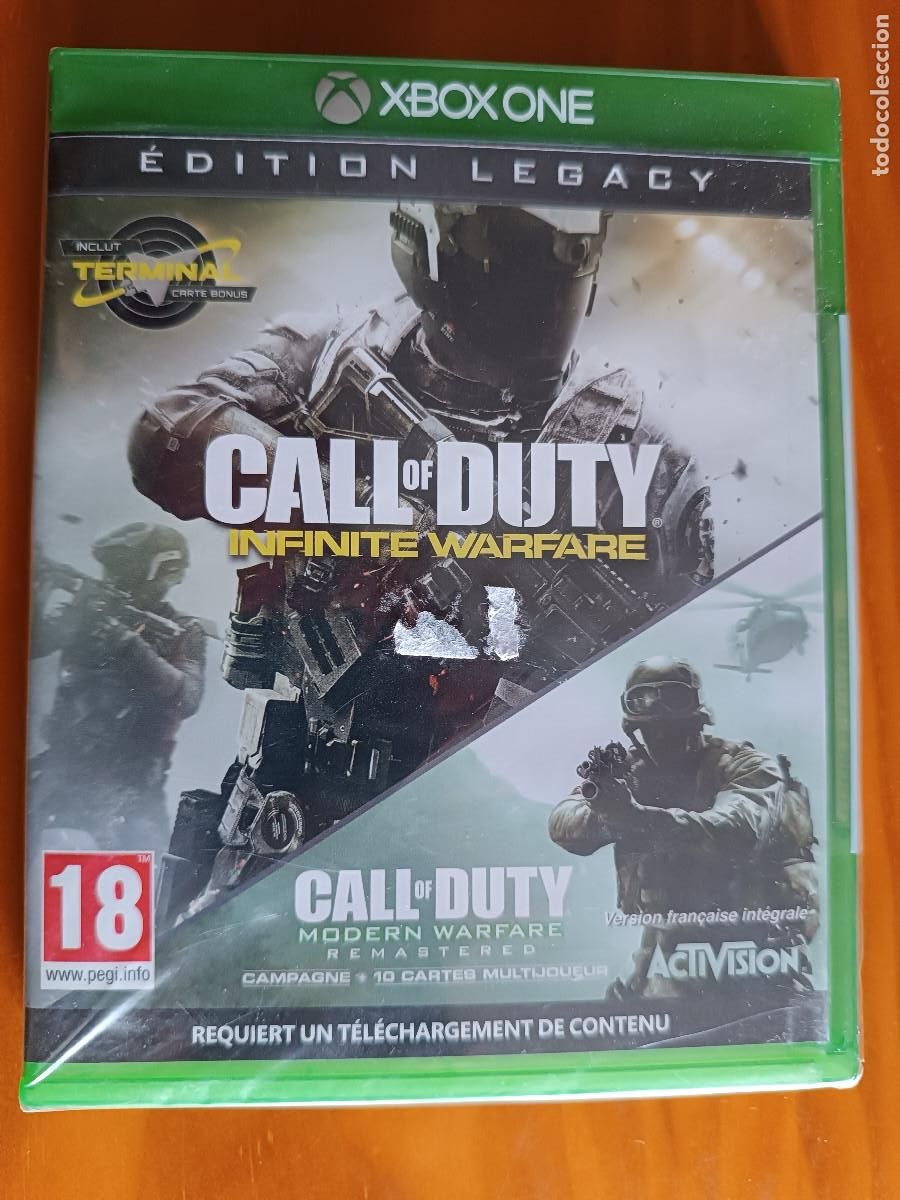 Xbox One de segunda mano: CALL OF DUTY INFINITE WARFARE LEGACY EDITION XBOX PAL FRANCIA PRECINTADO