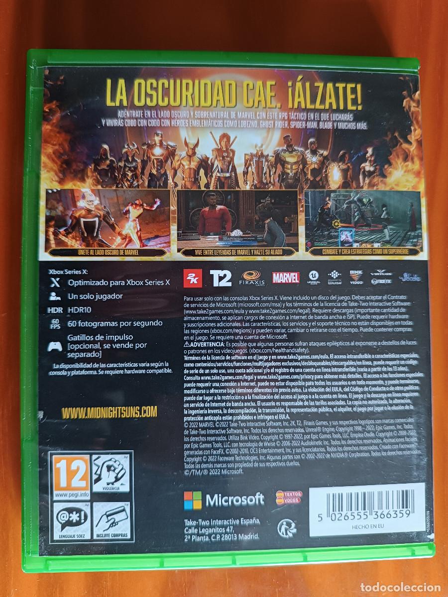 Xbox One de segunda mano: MARVEL MIDNIGHT SUNS EDICI&Oacute;N MEJORADA XBOX SERIES X PAL ESPA&Ntilde;A