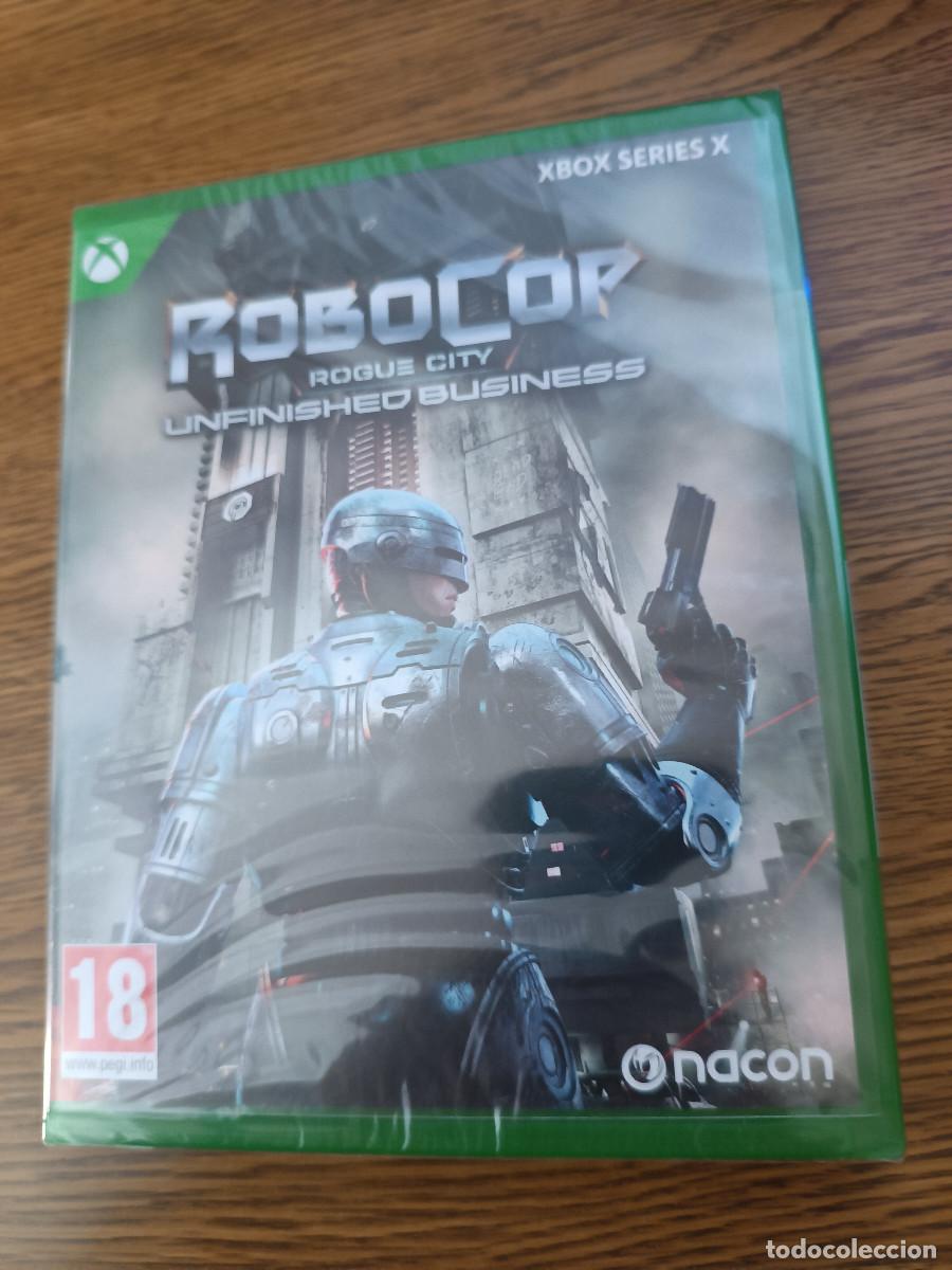 Xbox One de segunda mano: ROBOCOP ROGUE CITY UNFINISHED BUSINESS XBOX PAL ESPA&Ntilde;A PRECINTADO