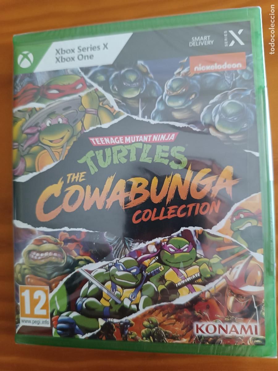 Xbox One de segunda mano: TEENAGE MUTANT NINJA TURTLES COWABUNGA COLLECTION XBOX SERIES X / ONE PAL ESPA&Ntilde;A