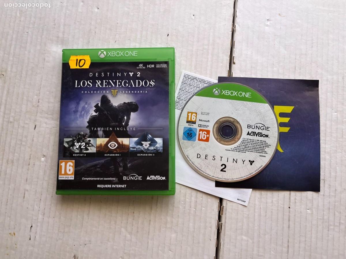 Xbox One de segunda mano: DESTINY 2 LOS RENEGADOS COLECCION LEGENDARIA XBOX ONE XONE KREATEN