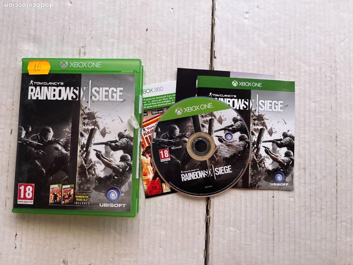 Xbox One de segunda mano: TOM CLANCYS RAINBOW SIX SIEGE - XBOX ONE XONE KREATEN