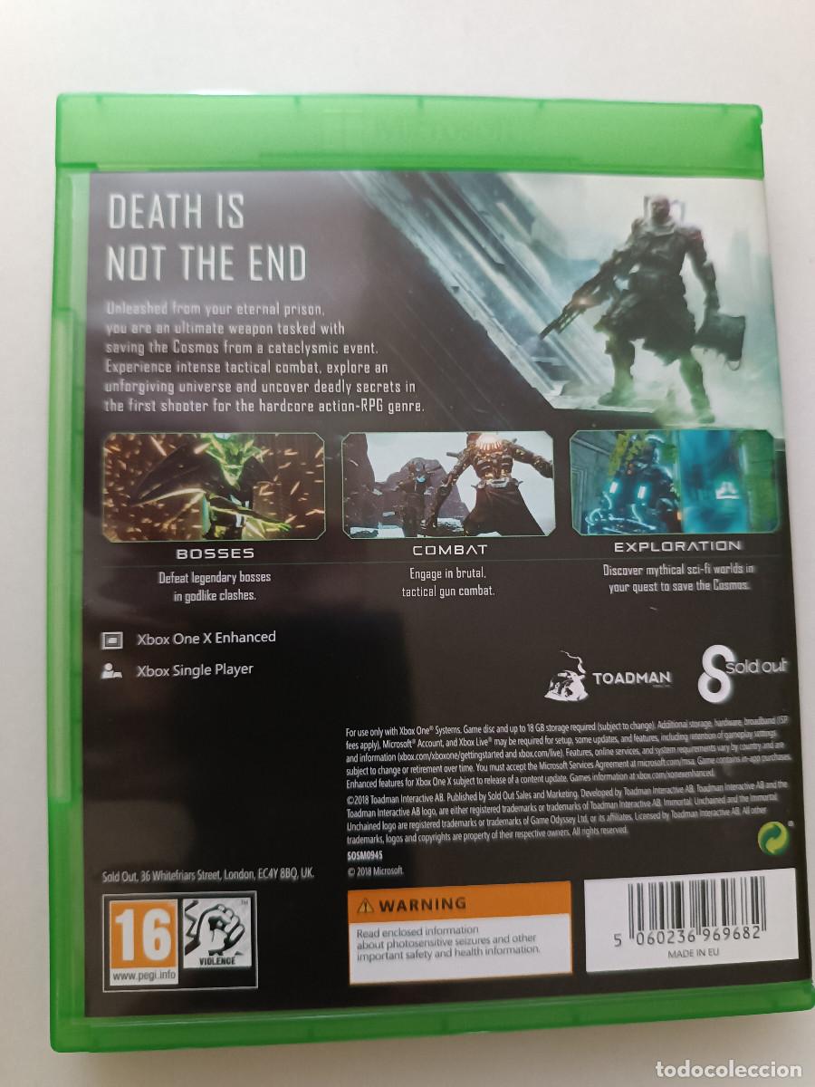 Xbox One de segunda mano: IMMORTAL UNCHAINED XBOX ONE PAL U.K.