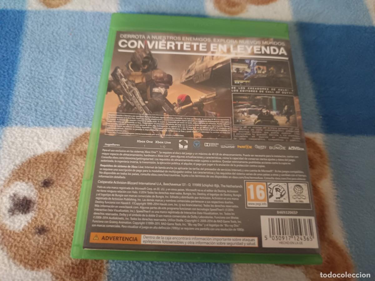 Xbox One de segunda mano: Destiny Microsoft XBOX One [PAL ES] - Foto 2