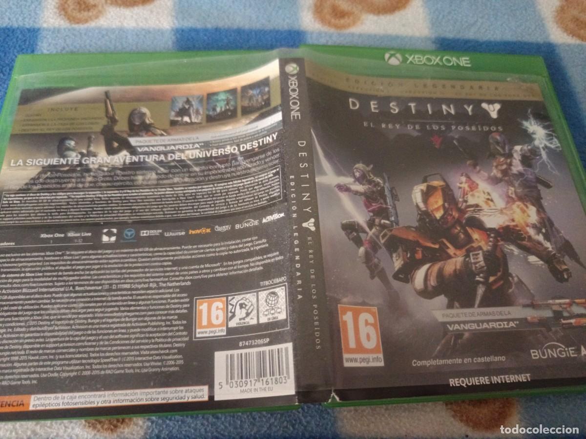 Xbox One de segunda mano: Destiny El Rey de los Poseidos Legendaria