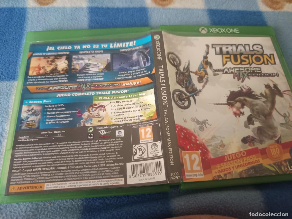 Xbox One de segunda mano: Juego completo Trials Fusion: The Awesome Max Edition para XBOX One.