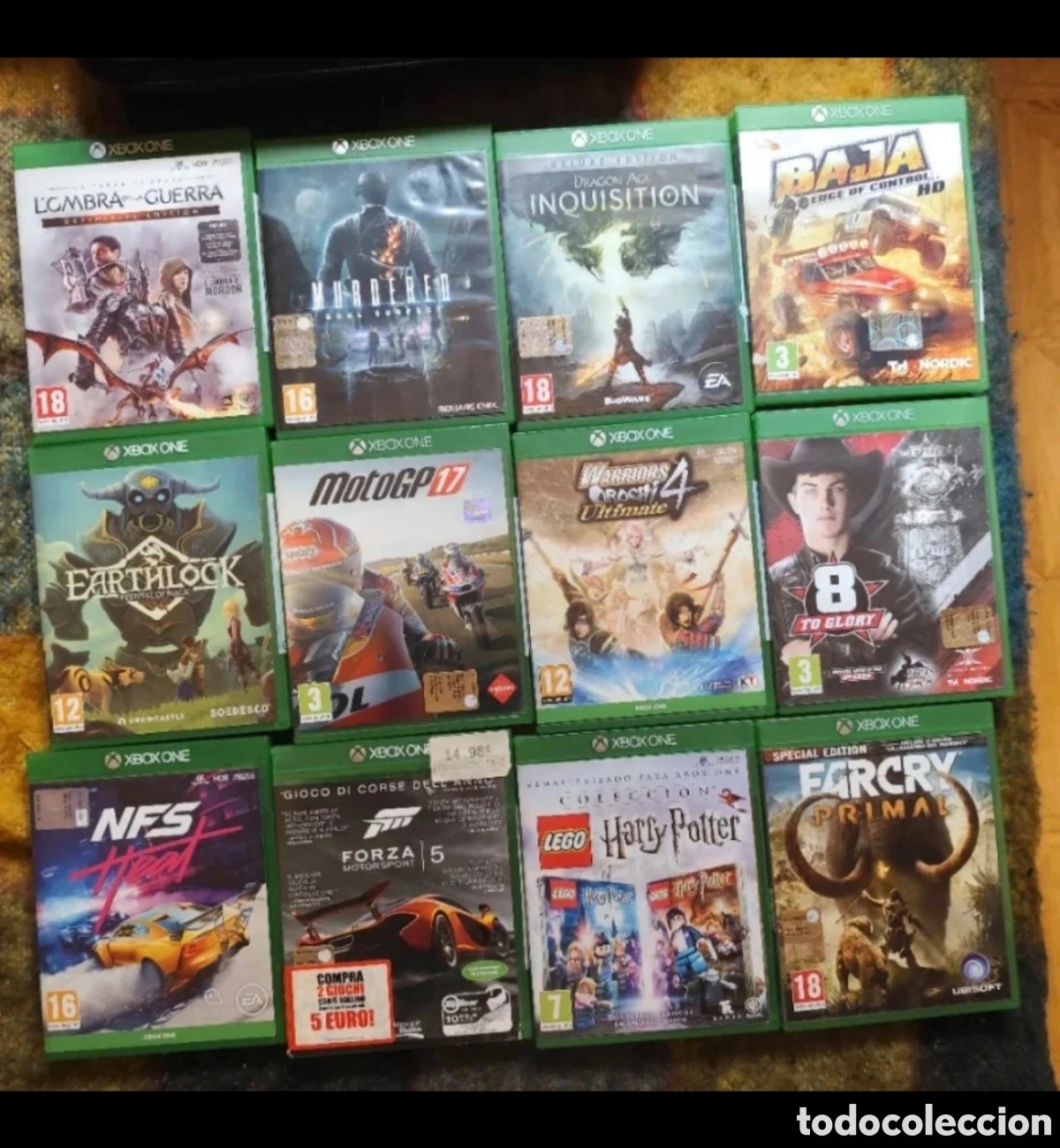 Xbox One de segunda mano: Lote Juegos Xbox One. Varios precios. 22 juegos