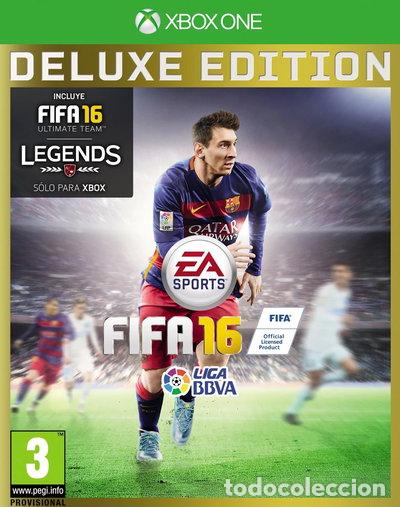 Xbox One de segunda mano: FIFA 16 Deluxe Edition- 5035224121403