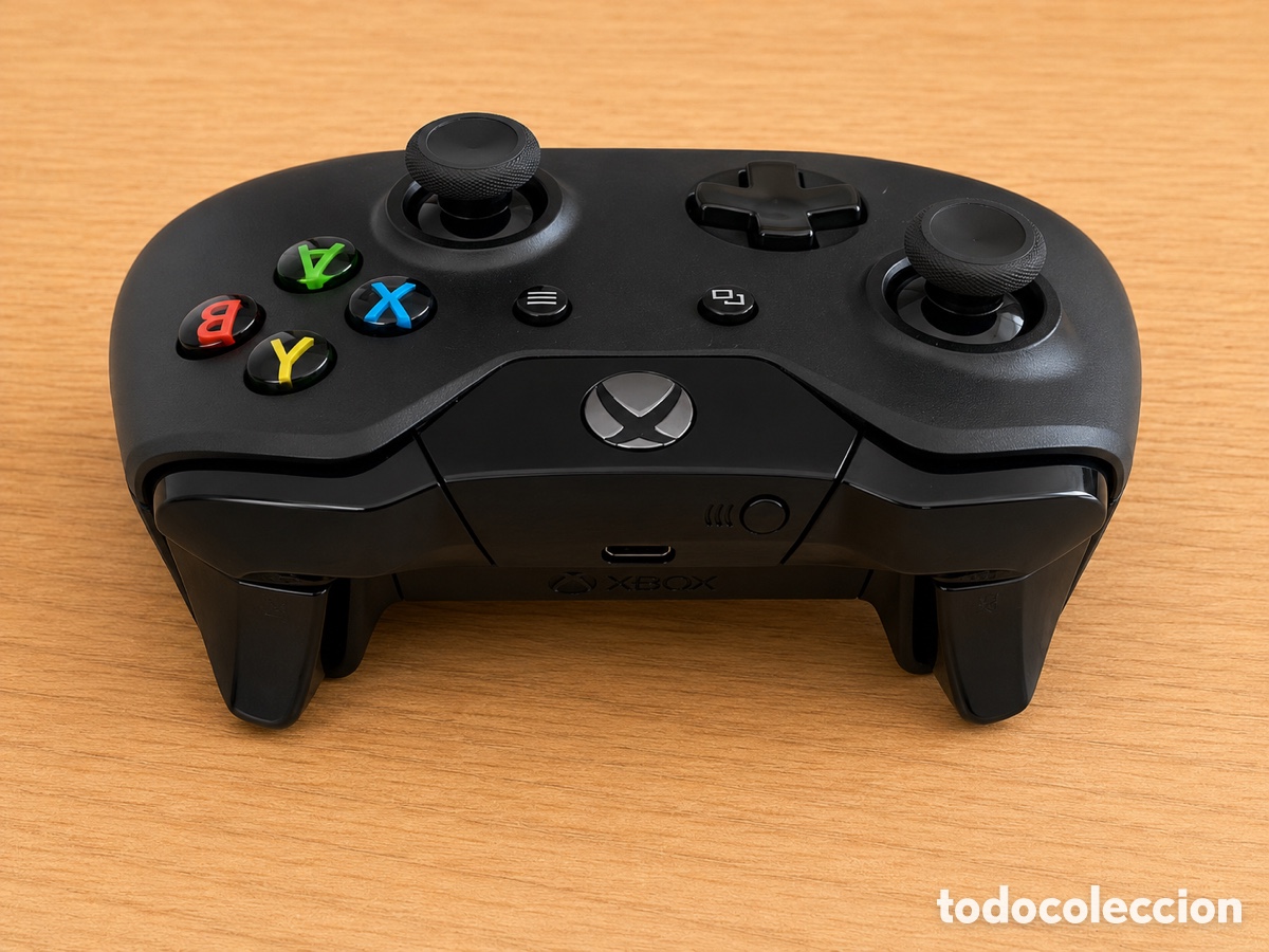 Xbox One de segunda mano: Mando Xbox One Negro Original Microsoft - Foto 2