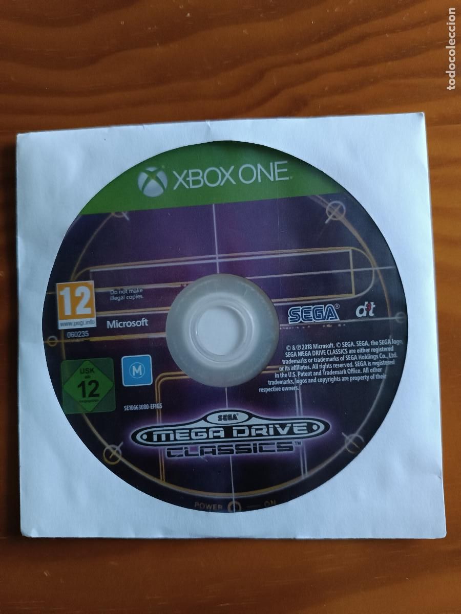SEGA MEGA DRIVE CLASSICS XBOX ONE (SOLO DISCO)