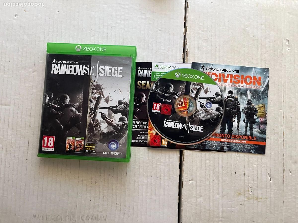 Xbox One de segunda mano: TOM CLANCYS RAINBOW SIX SIEGE - XBOX ONE XONE KREATEN