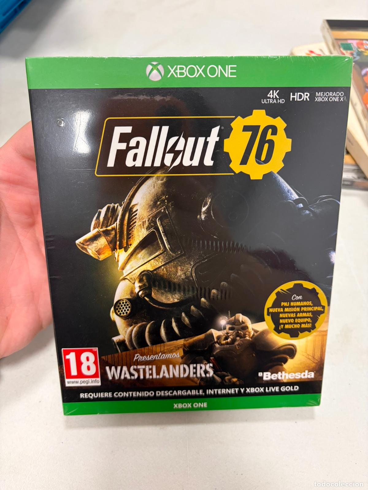 Xbox One de segunda mano: Fallout 76 wastelanders - XBOX SERIES - NUEVO PRECINTADO PAL ESP