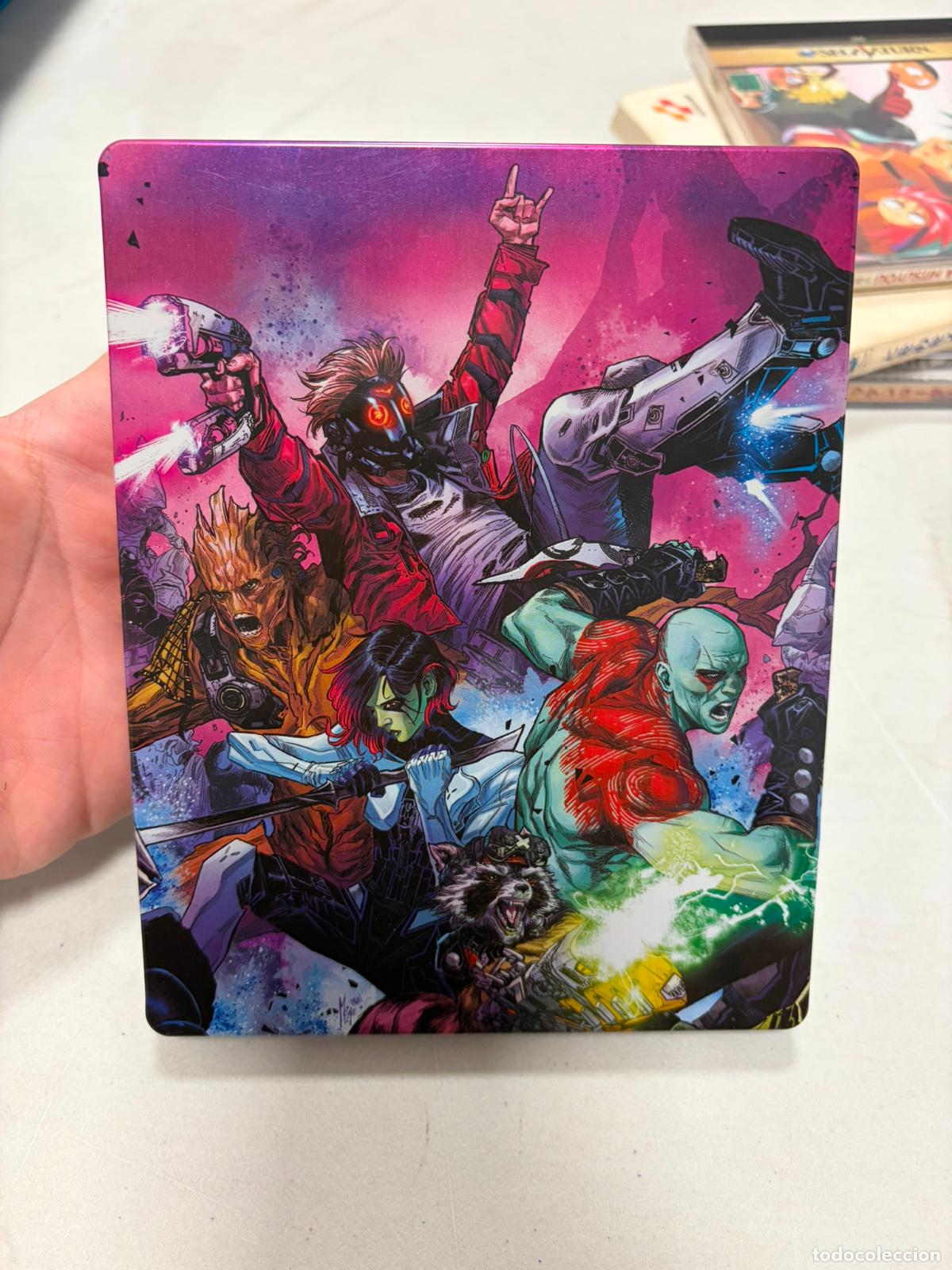 Xbox One de segunda mano: Steelbook Guardians of galaxy Marvel guardianes de la galaxia