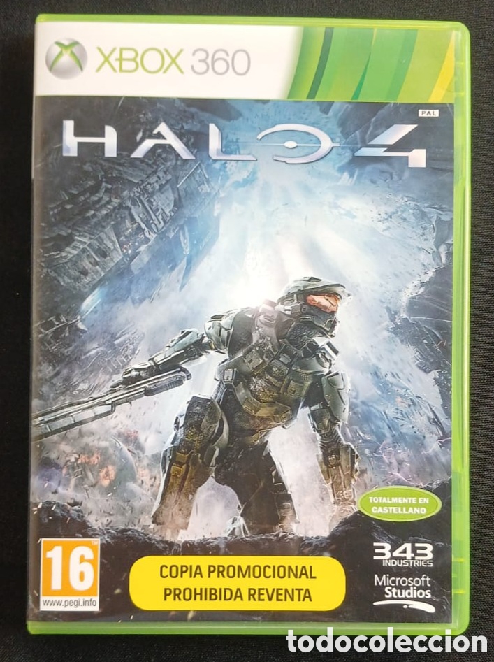 Xbox One de segunda mano: HALO 4 BUNDLE COPY COPIA PROMOCIONAL XBOX 360 PAL ESPA&Ntilde;A COMPLETO