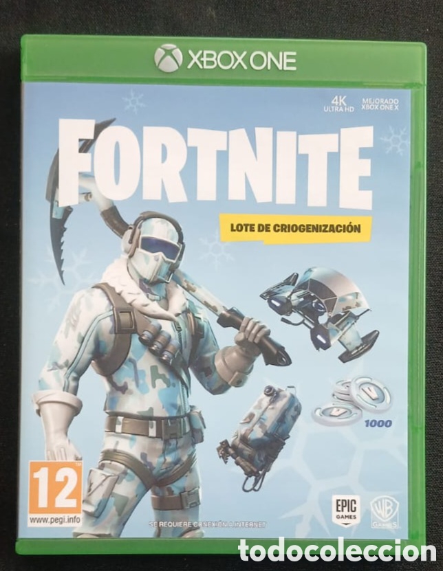 Xbox One de segunda mano: FORTNITE LOTE CROGENIZACI&Oacute;N XBOX ONE
