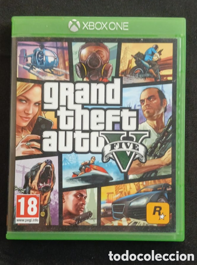 Xbox One de segunda mano: XBOX ONE GRAND THEFT AUTO V