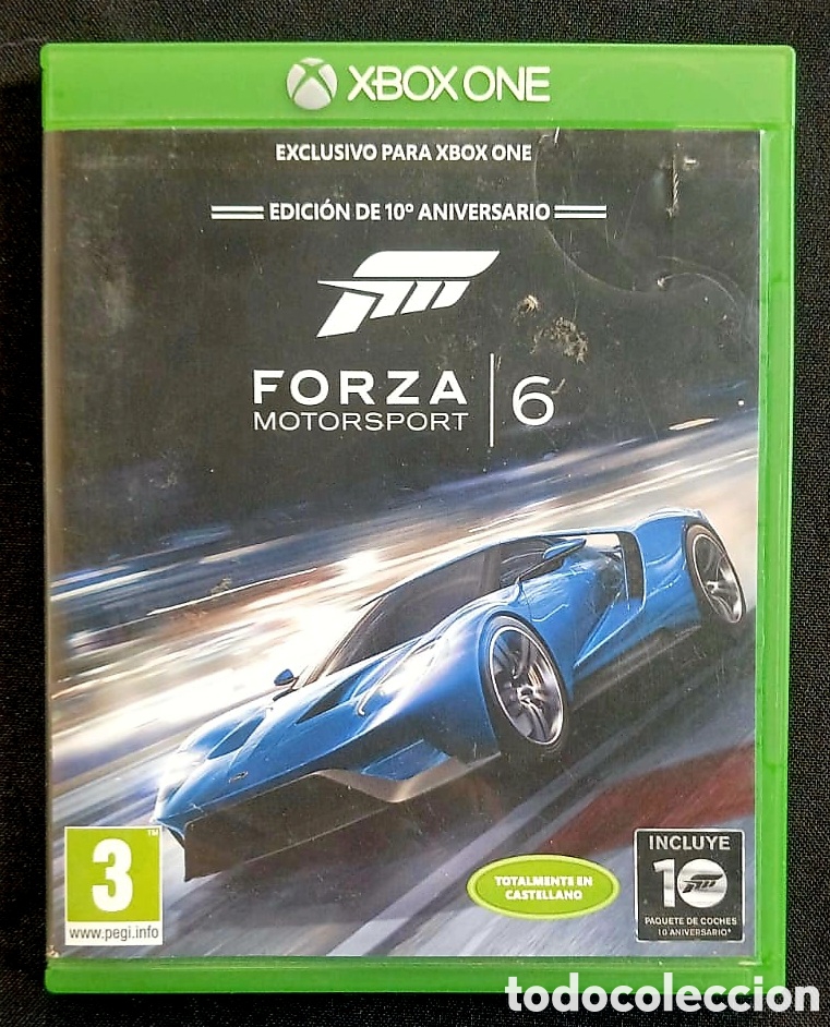 Xbox One de segunda mano: FORZA 6 MOTORSPORT XBOX ONE