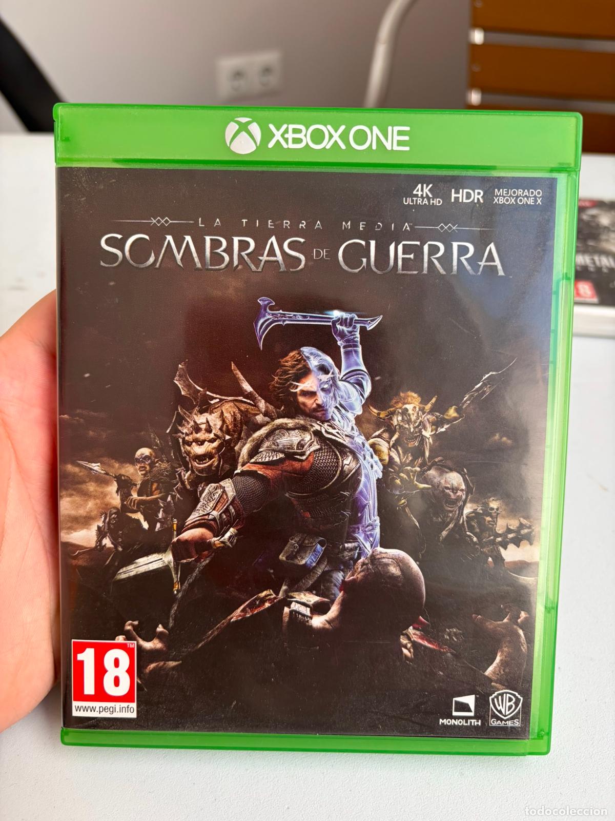 Xbox One de segunda mano: Sombras de guerra la tierra media - Xbox one - PAL ESP
