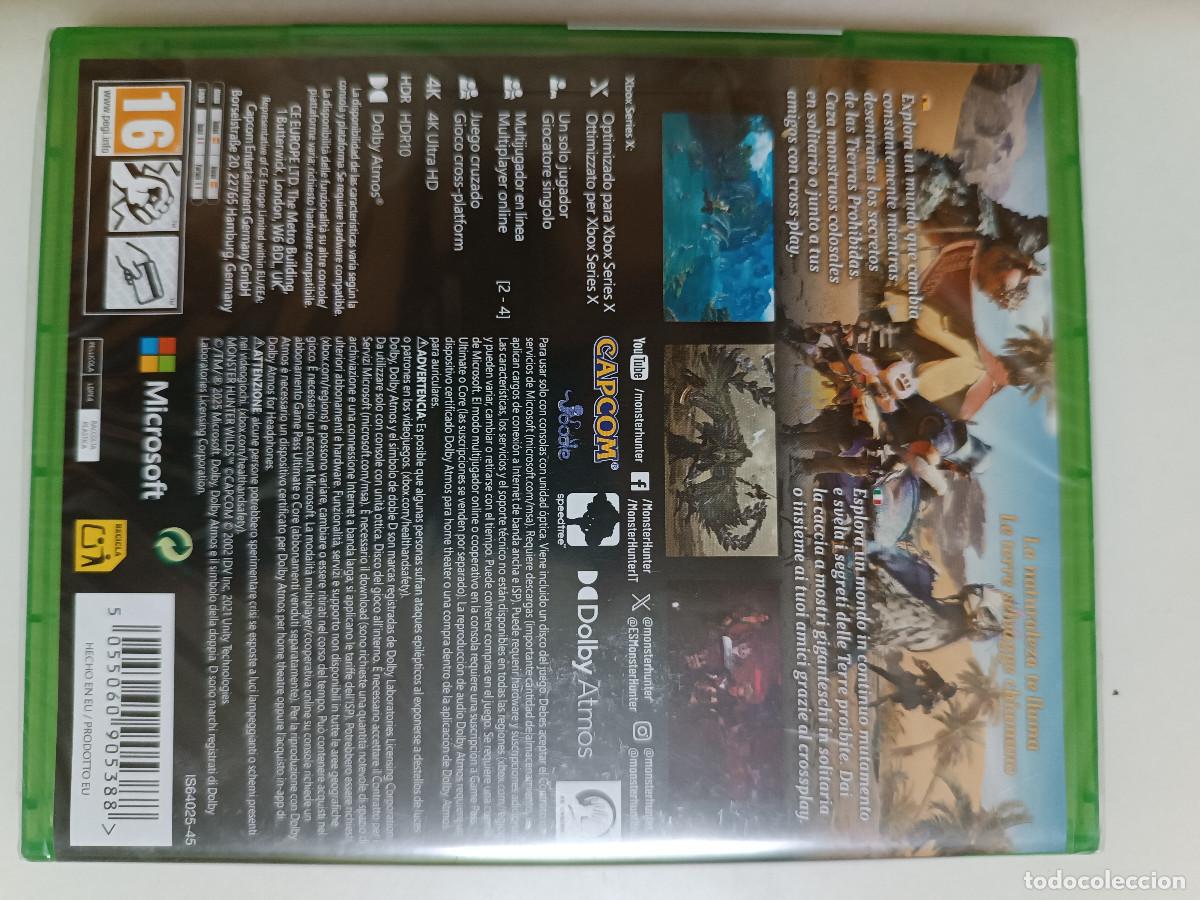 Xbox One de segunda mano: MONSTER HUNTER WILDS XBOX SERIES X PAL ESPA&Ntilde;A PRECINTADO